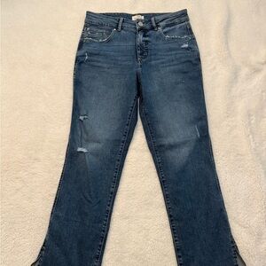 Maurices Dark Blue Straight Leg Jeans